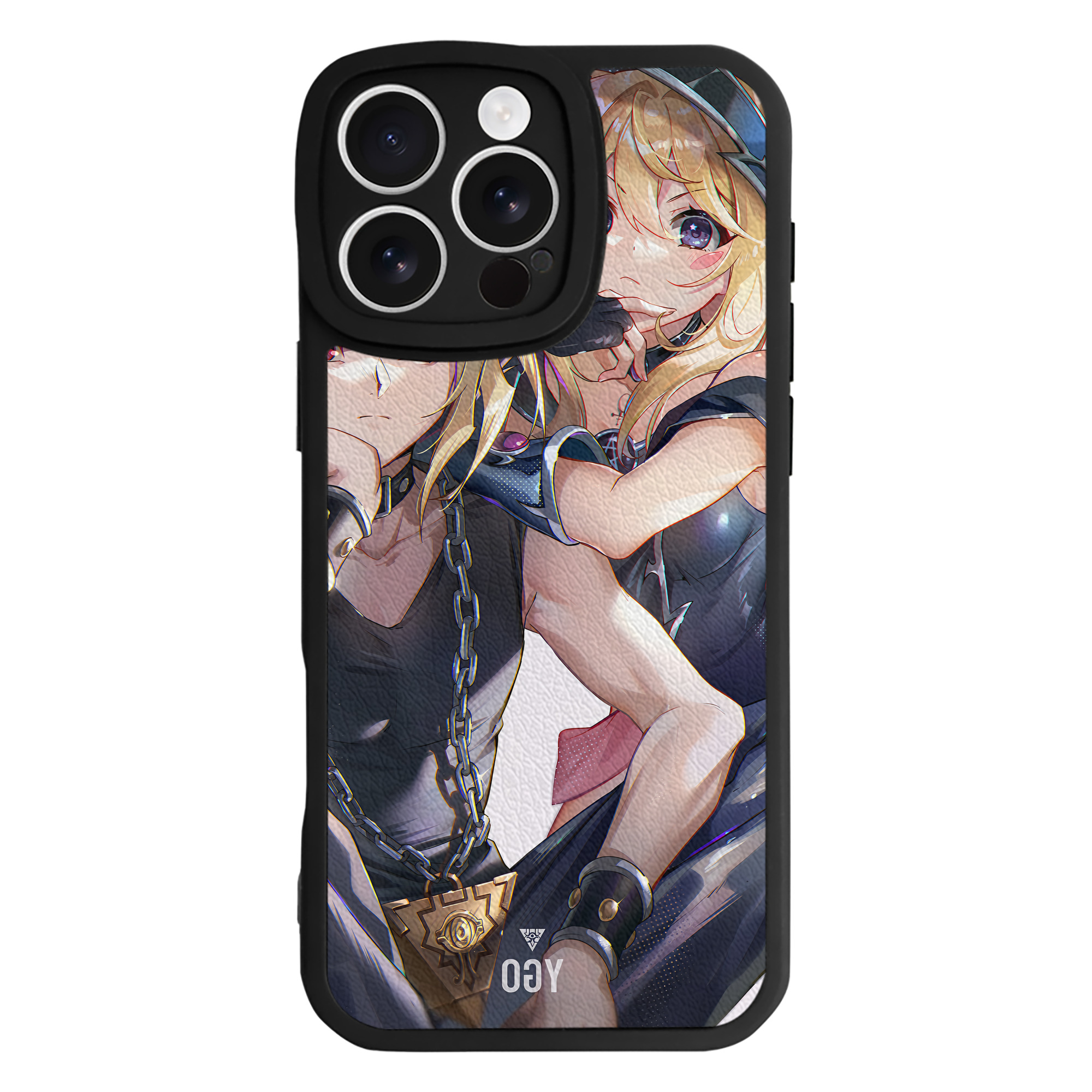 （画像用） 遊☆戯☆王 Yu-Gi-Oh! 【iPhone 16シリーズ対応】シリコンスマホケース（レザー調） 材質：シリコン